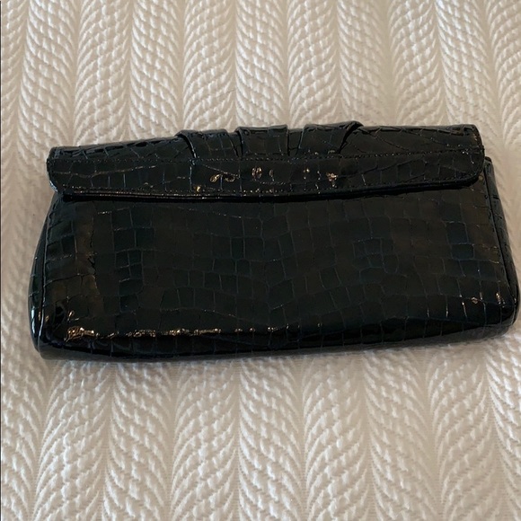 Lauren Merkin black patent clutch - Picture 5 of 7